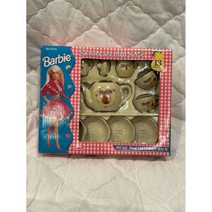 Vintage Barbie Tea Set